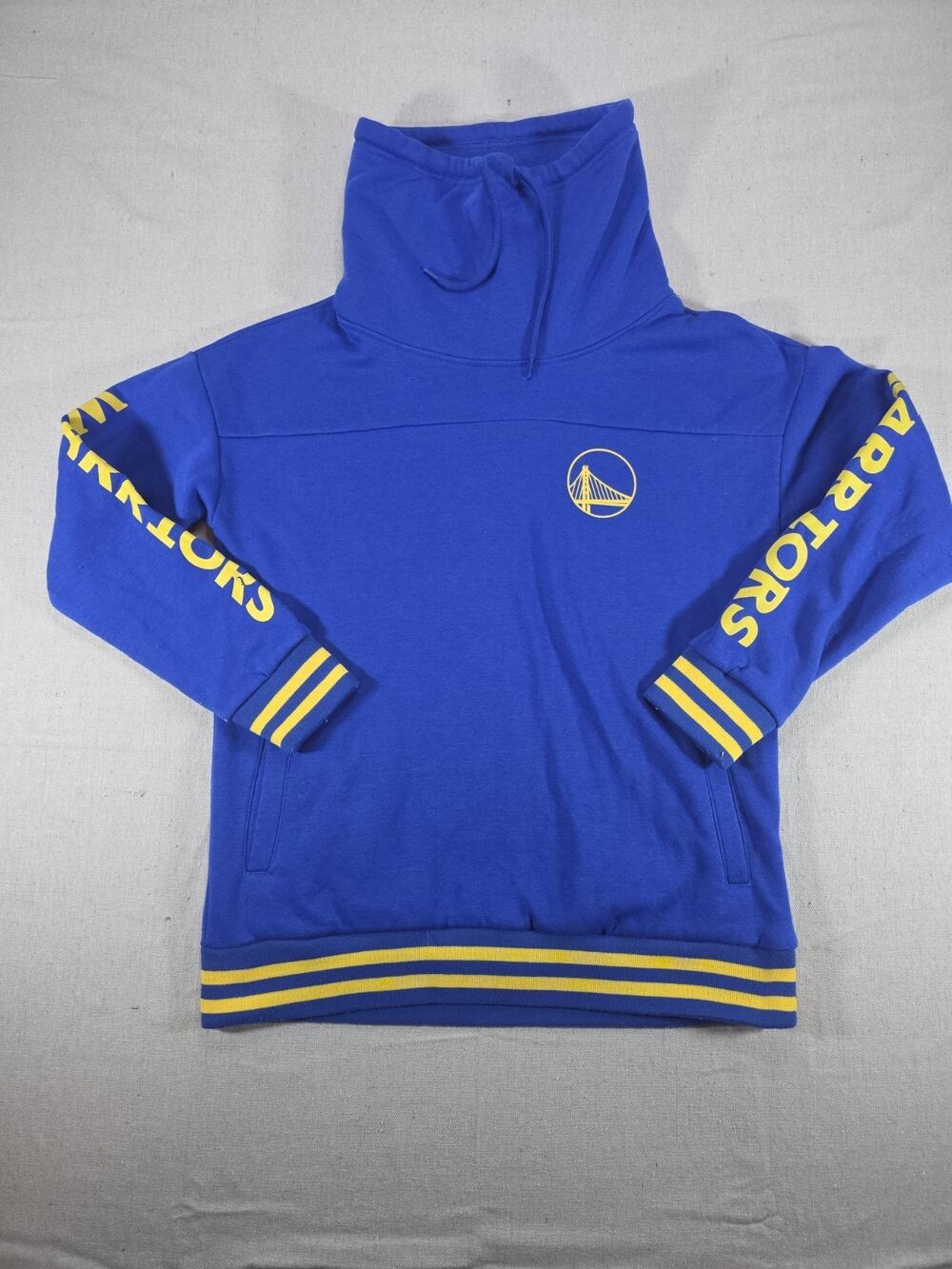 Golden State Warriors Hoodie Mens Small Blue Pullover NBA Basketball Ultra Game